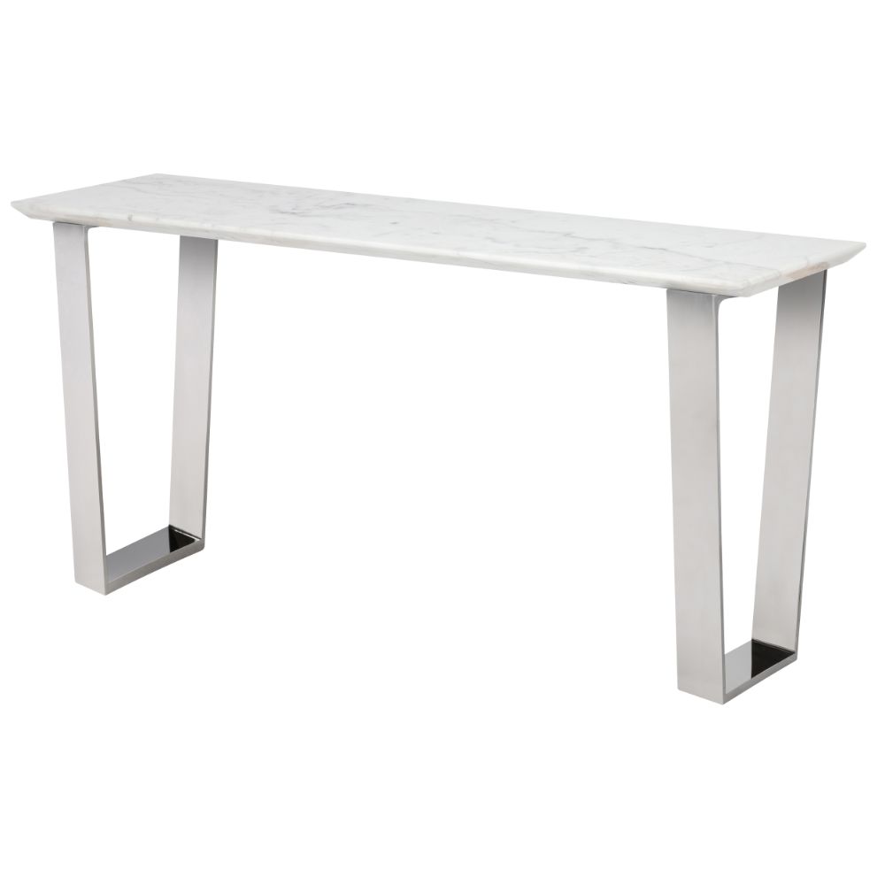 Nuevo HGNA325 CATRINE CONSOLE TABLE in WHITE
